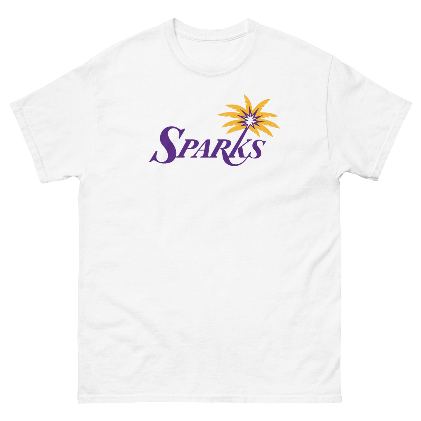 Retro LA Sparks Center Logo Classic Tee V2