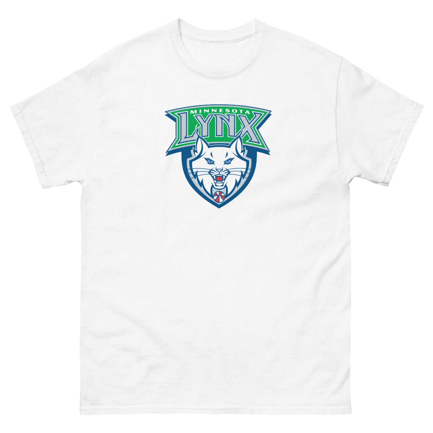 Retro Minnesota Lynx Center Logo Tee