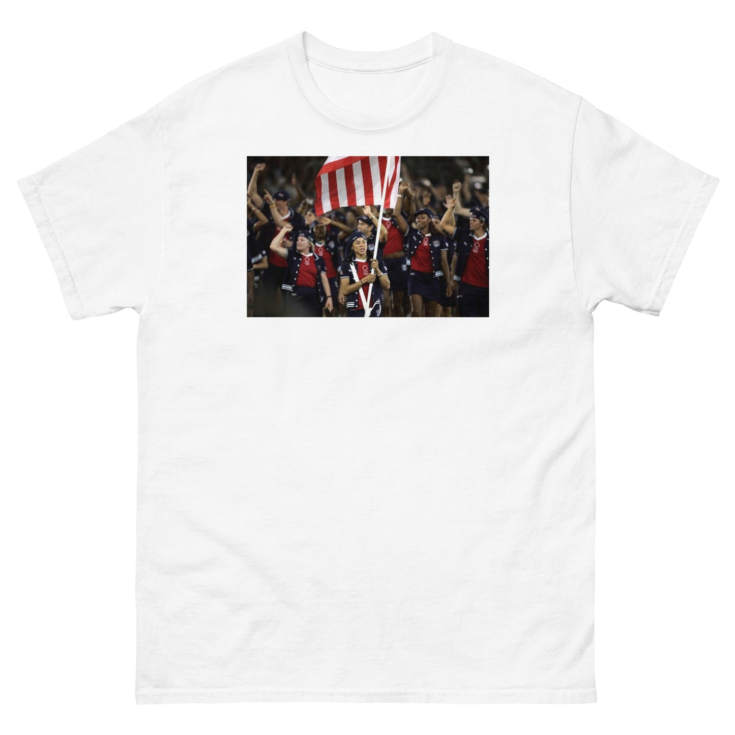 Dawn Staley USA Olympic Flag Bearer Classic Tee