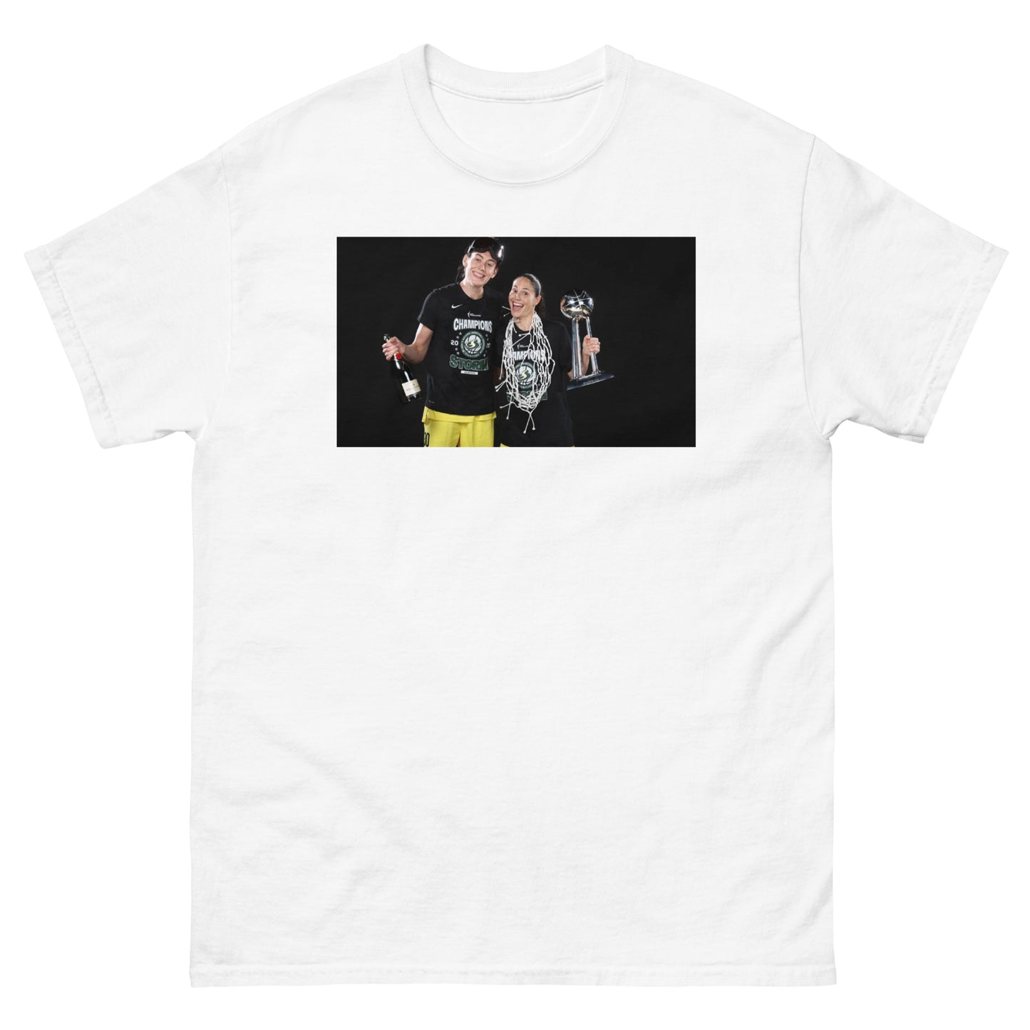 Breanna Stewart and Sue Bird Championship Photo Classic Tee