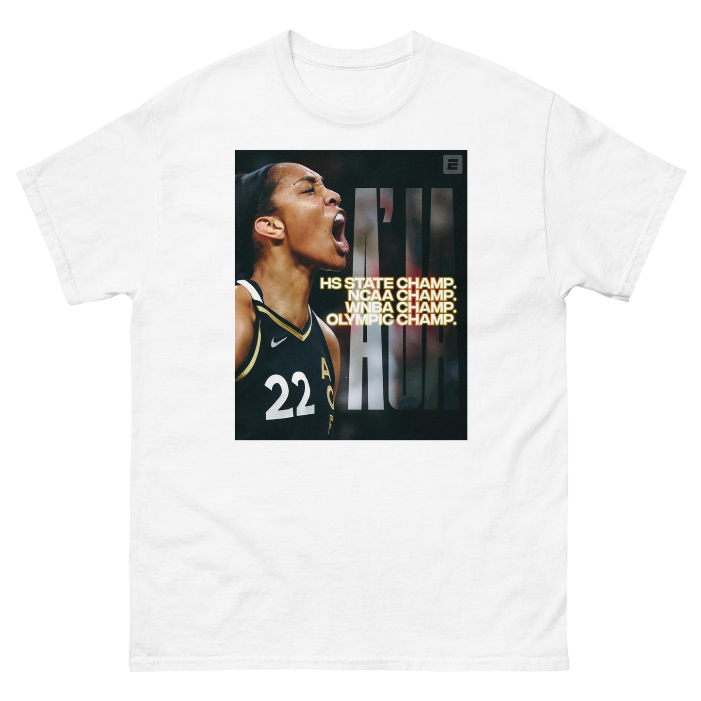 Aja Wilson Champ Classic Tee