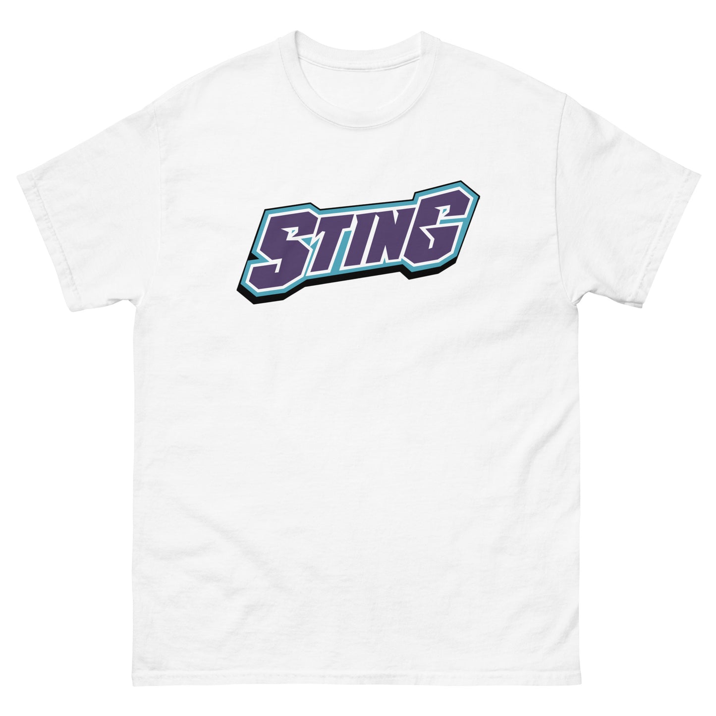 Retro Charlotte Sting Center Logo V1 Classic Tee