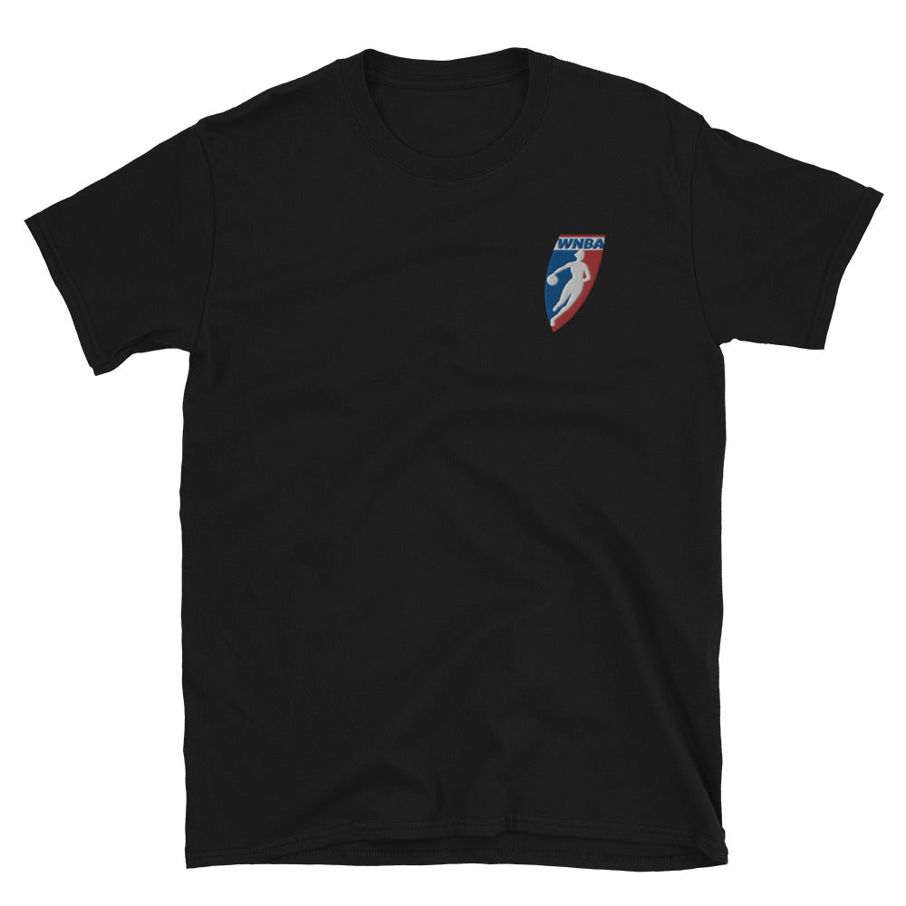 Retro WNBA Logo Softstyle Tee (Embroidered)