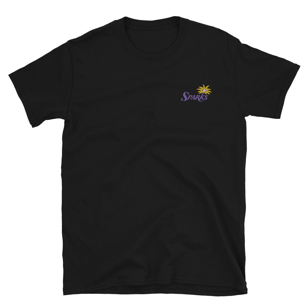 Retro LA Sparks Logo Softstyle Tee (Embroidered)