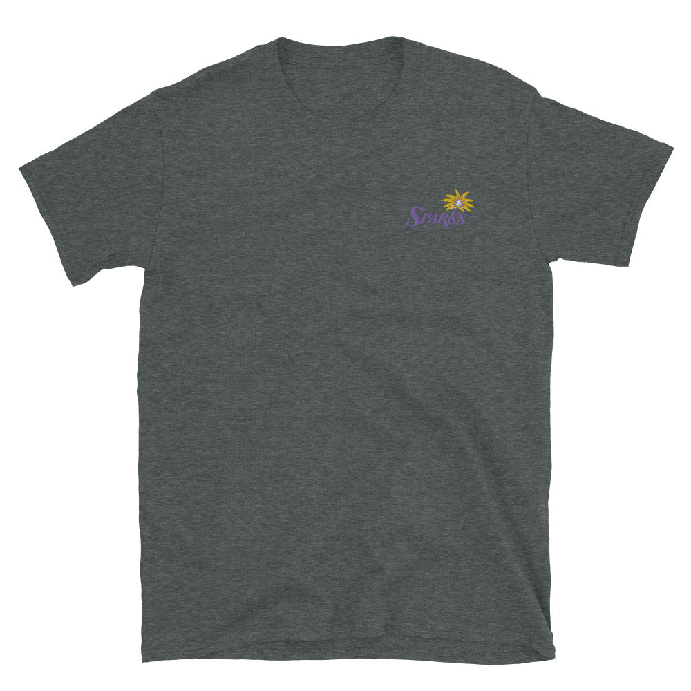 Retro LA Sparks Logo Softstyle Tee (Embroidered)