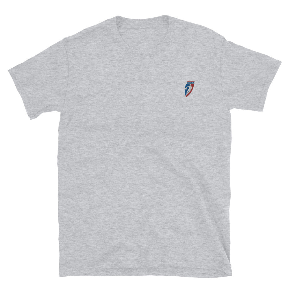 Retro WNBA Mini Logo Softstyle Tee (Embroidered)