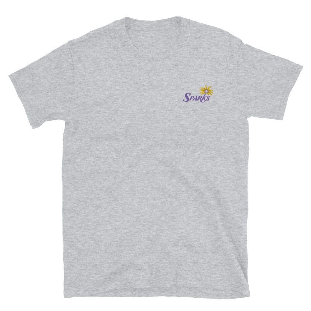 Retro LA Sparks Logo Softstyle Tee (Embroidered)