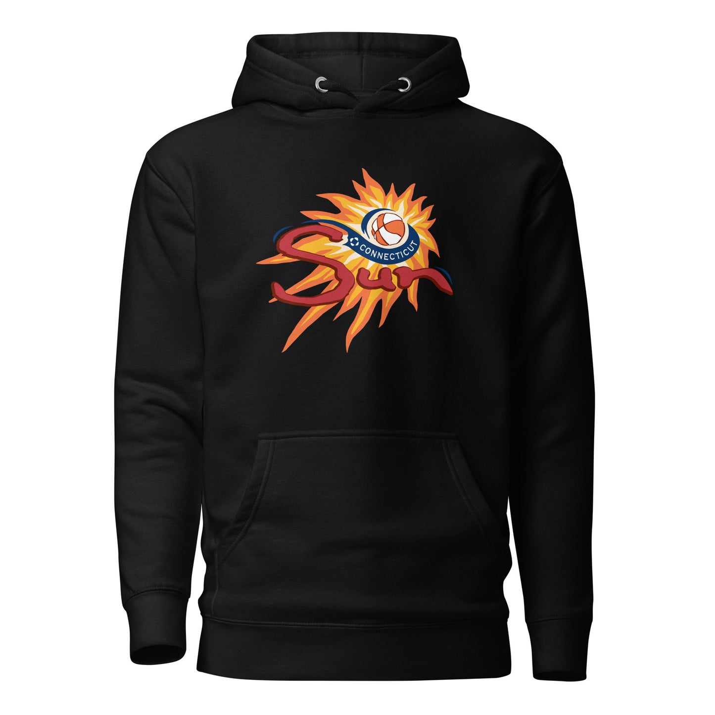 Retro Connecticut Sun Print Hoodie V2