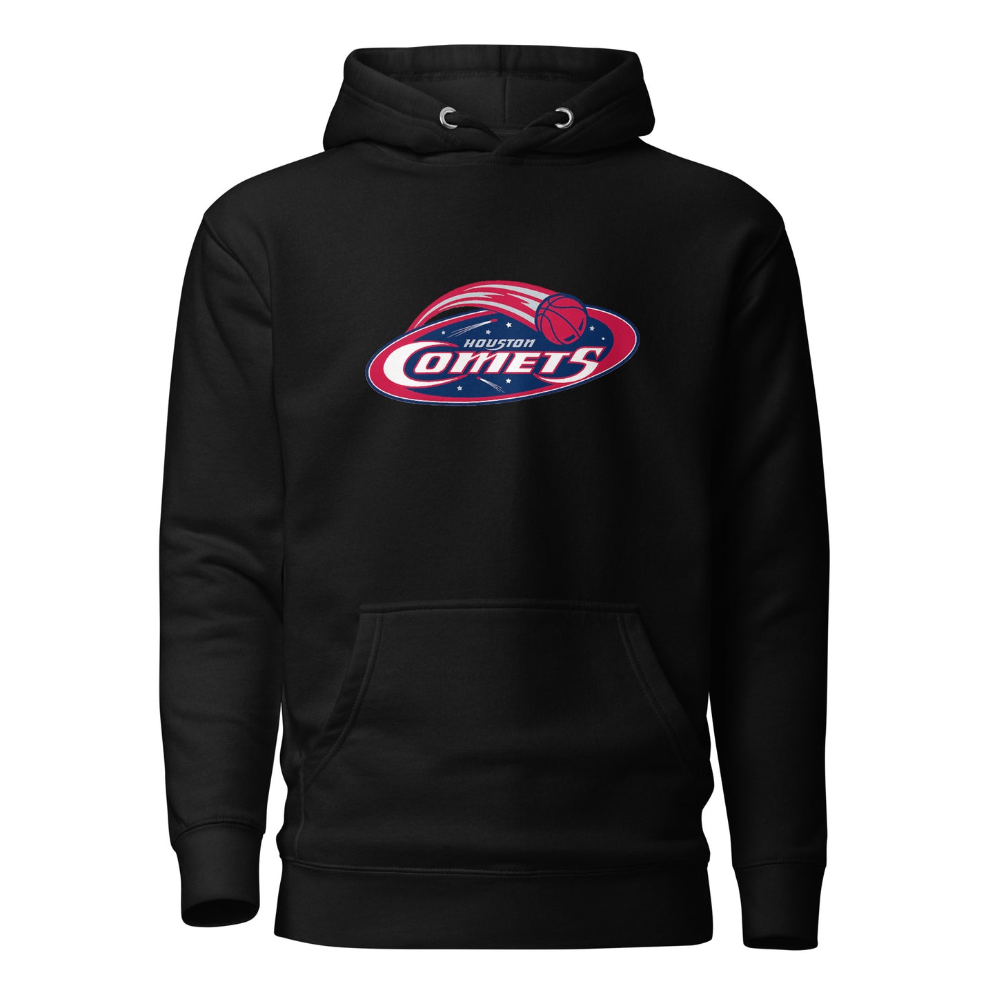 Retro Houston Comets 4x Championship Print Hoodie
