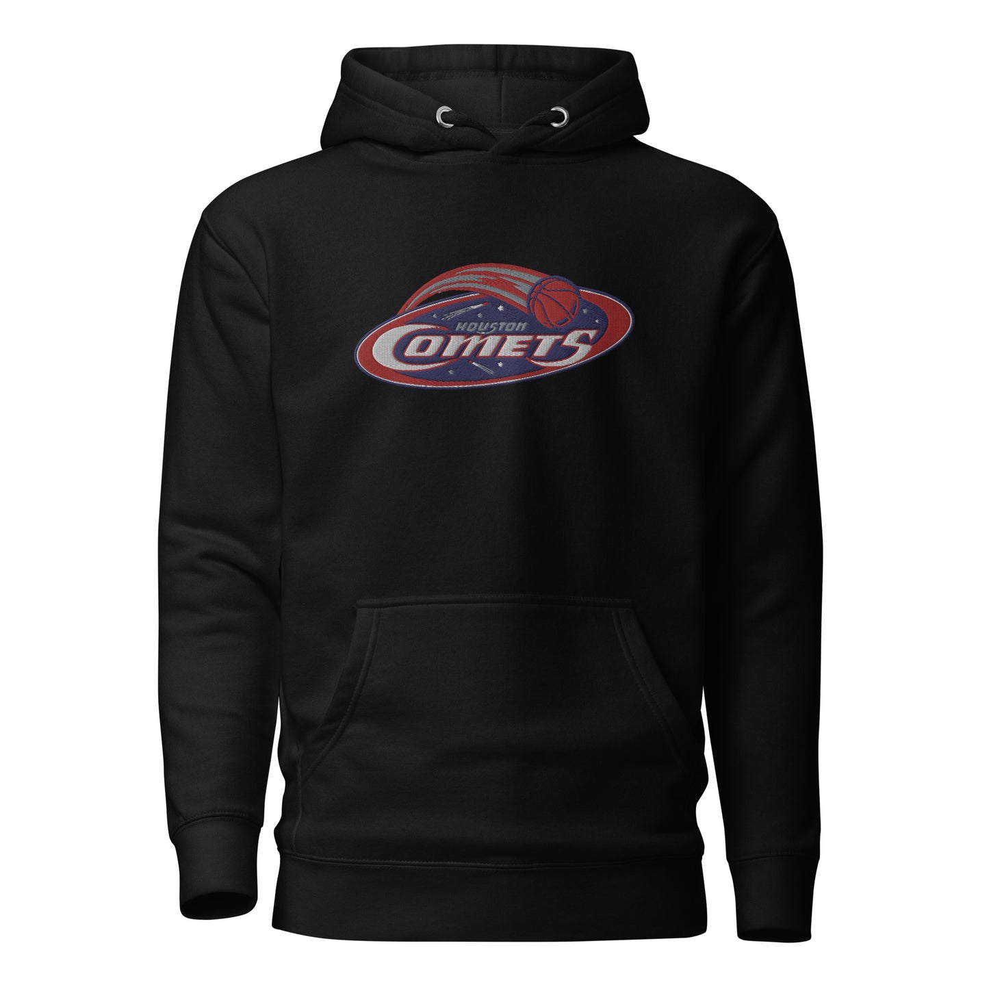 Retro Houston Comets 4x Championship Embroidered Hoodie
