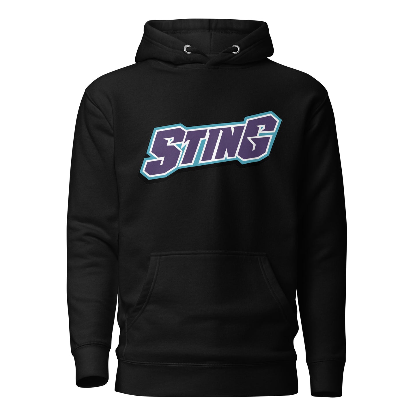 Retro Charlotte Sting Print Hoodie