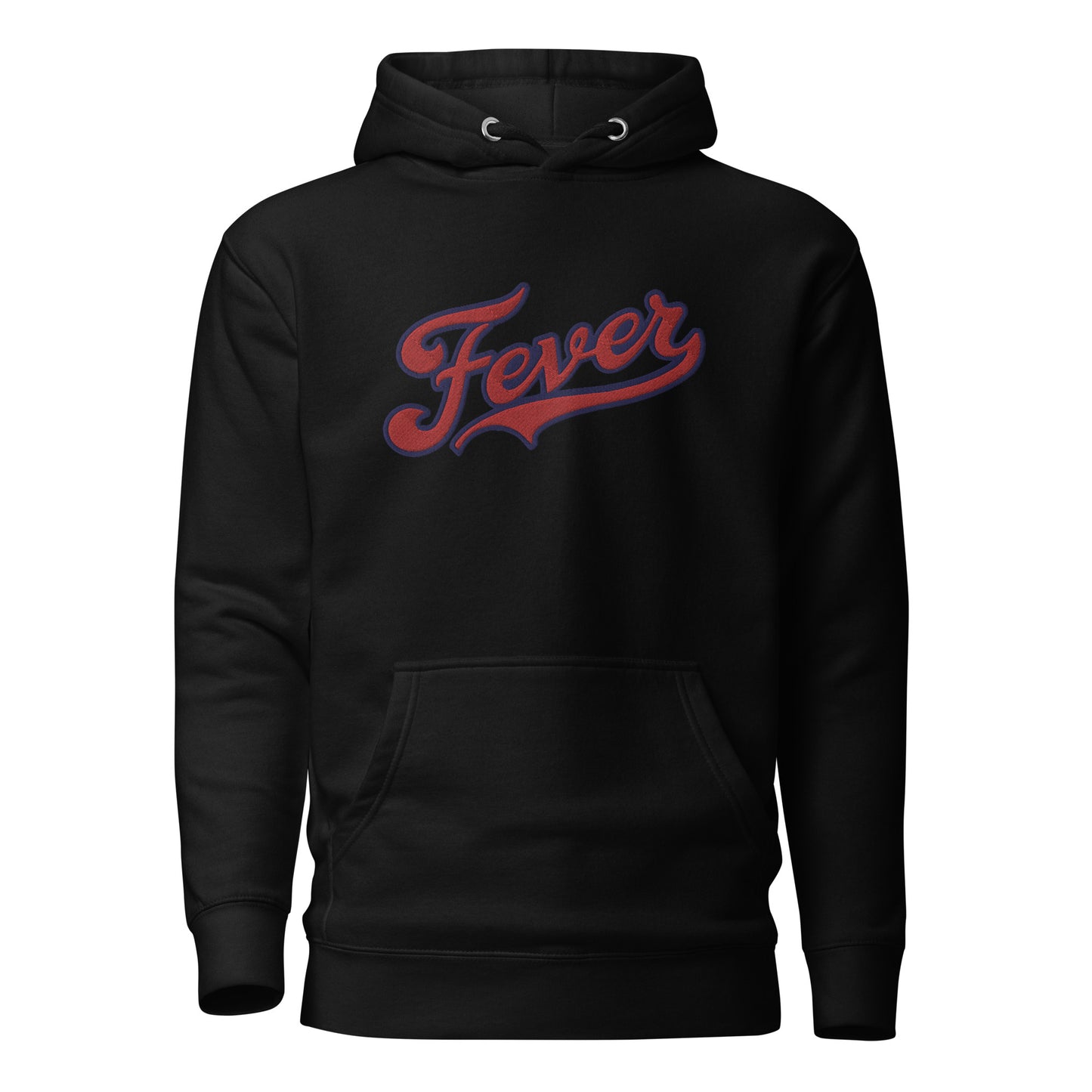 Indiana Fever Calligraphy Embroidered Hoodie