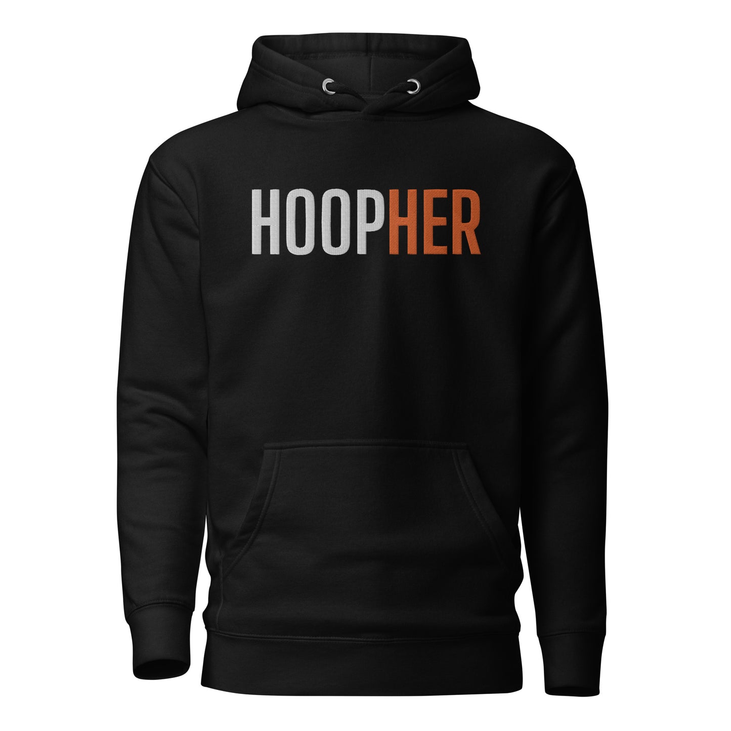 "HOOPHER" Embroidered Hoodie V5