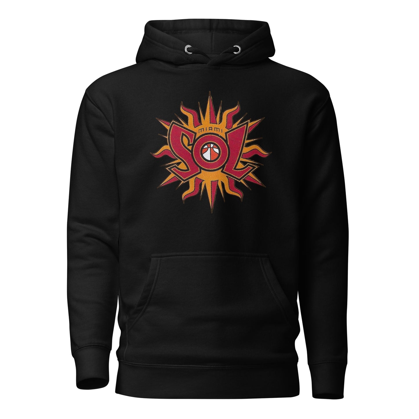 Retro Miami Sol Print Hoodie