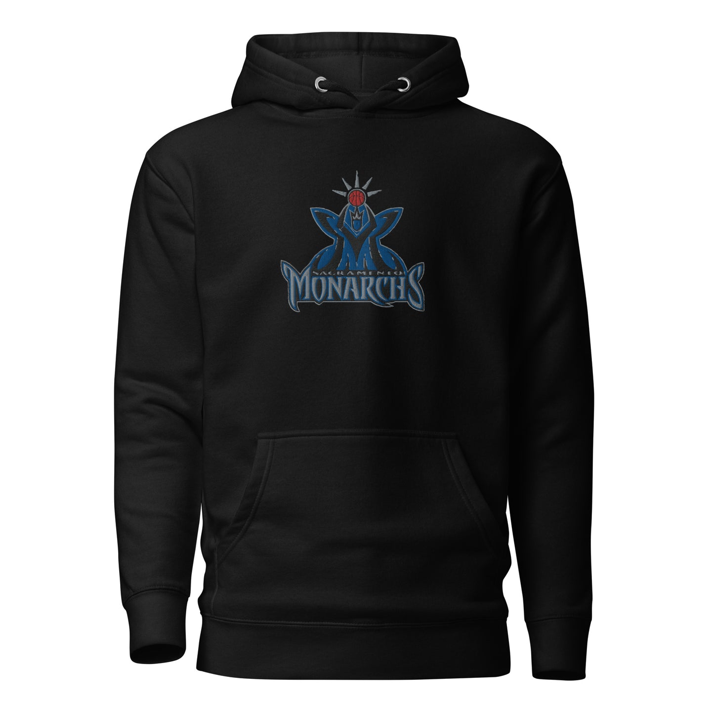 Retro Sacramento Monarchs Embroidered Hoodie V1