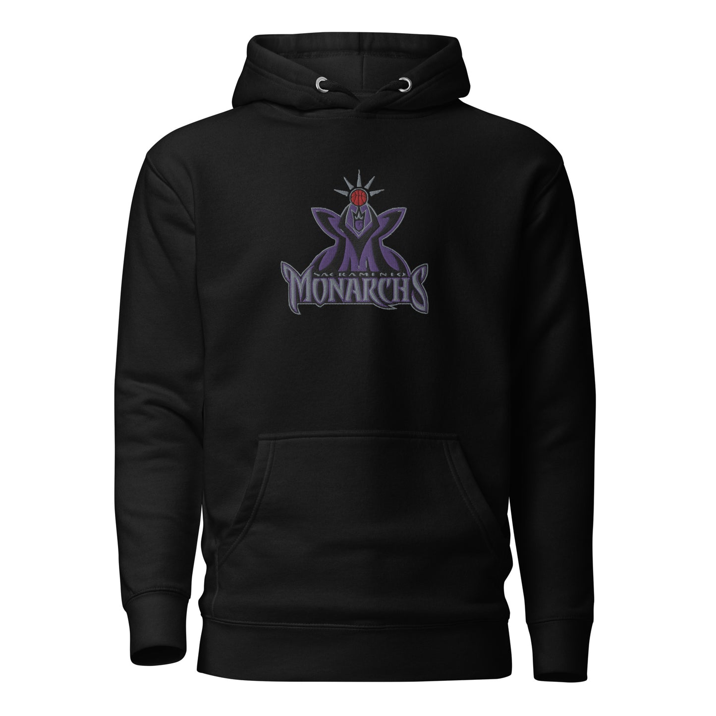 Retro Sacramento Monarchs Embroidered Hoodie V2