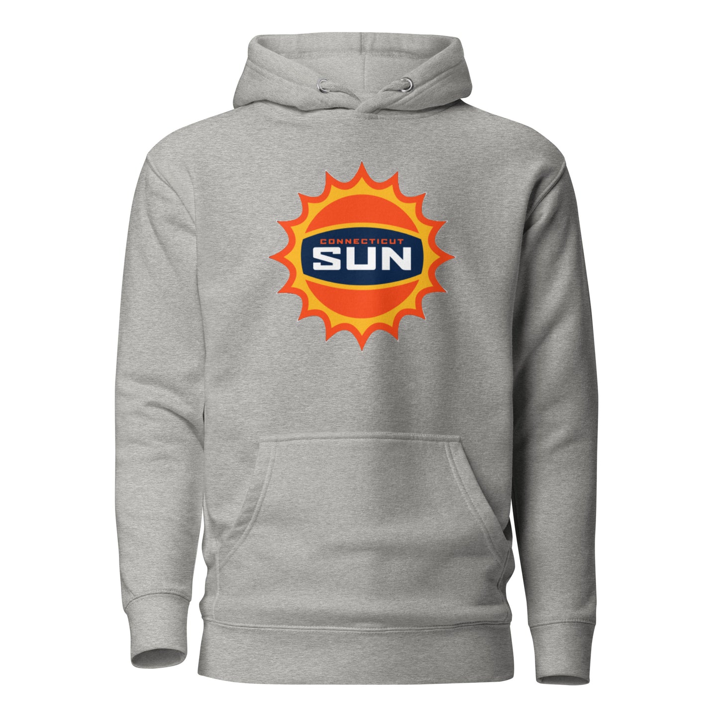 Retro Connecticut Sun Print Hoodie