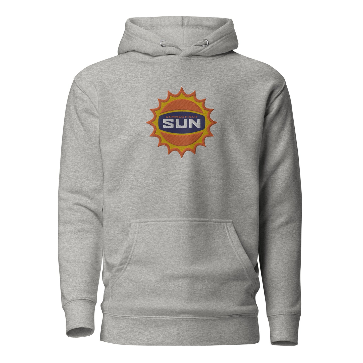 Retro Connecticut Sun Embroidered Hoodie V2