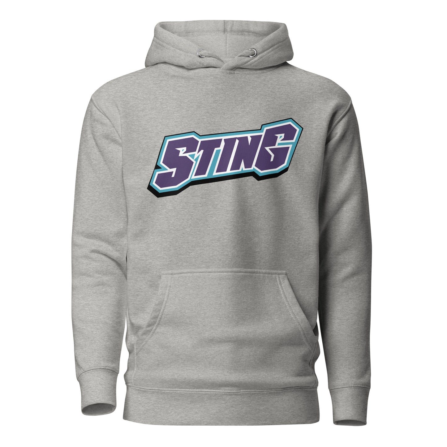 Retro Charlotte Sting Print Hoodie