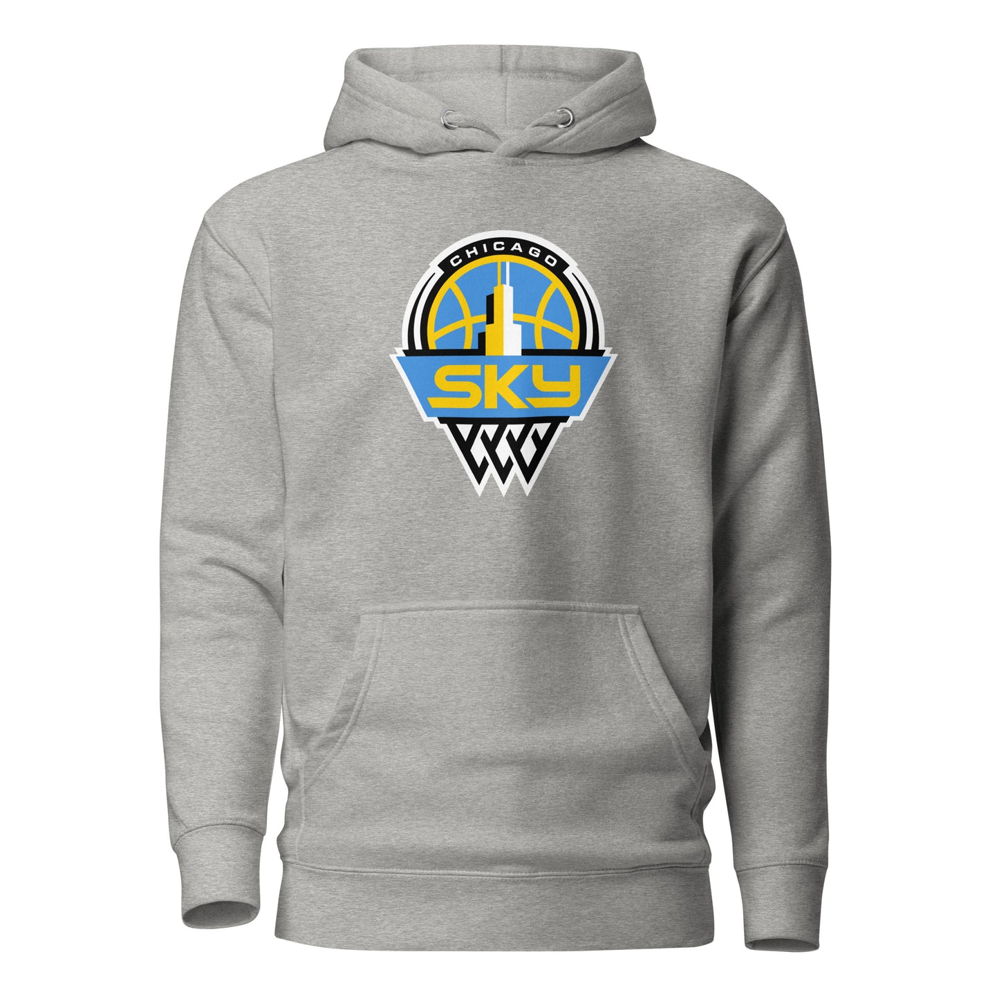 Retro Chicago Sky Print Hoodie V2