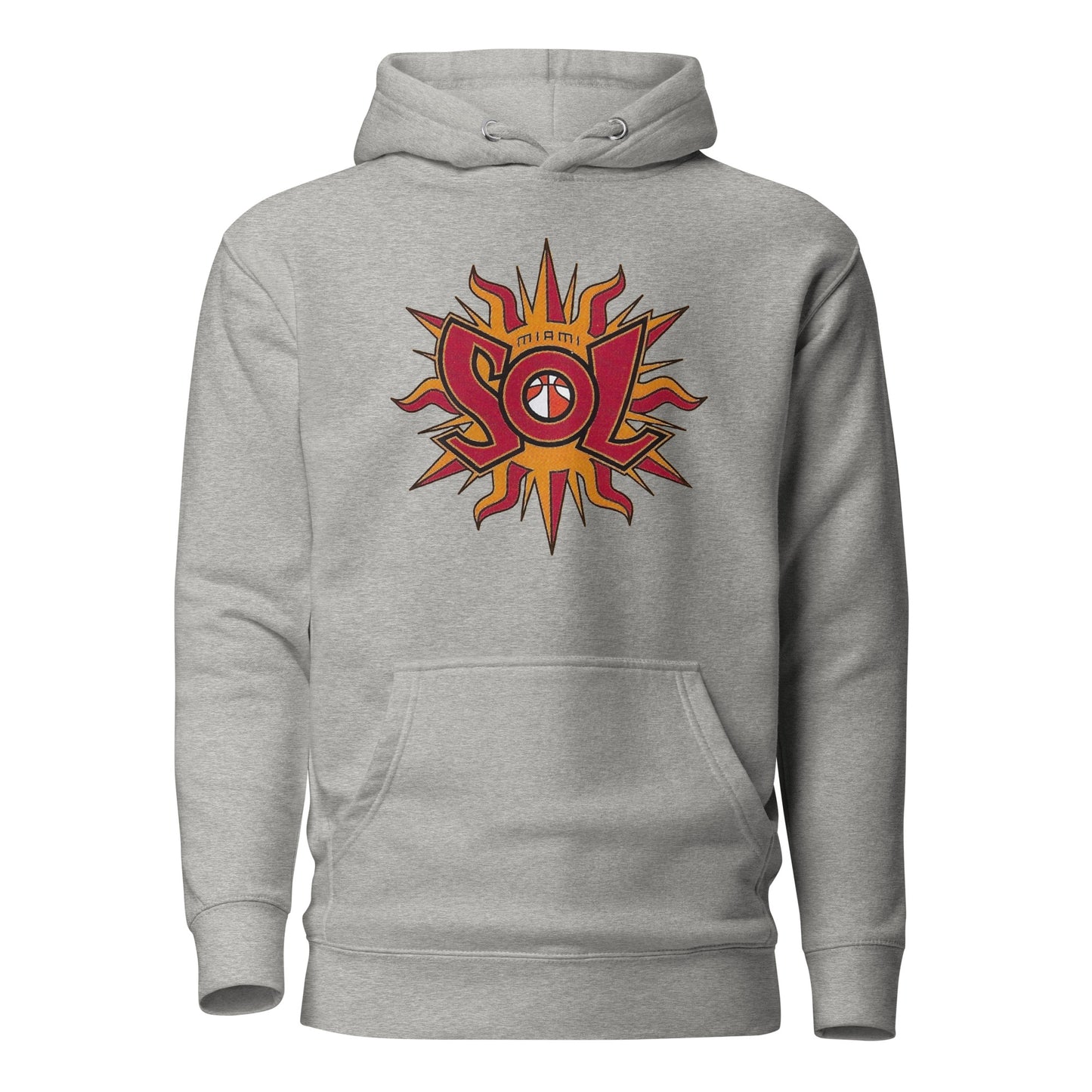 Retro Miami Sol Print Hoodie