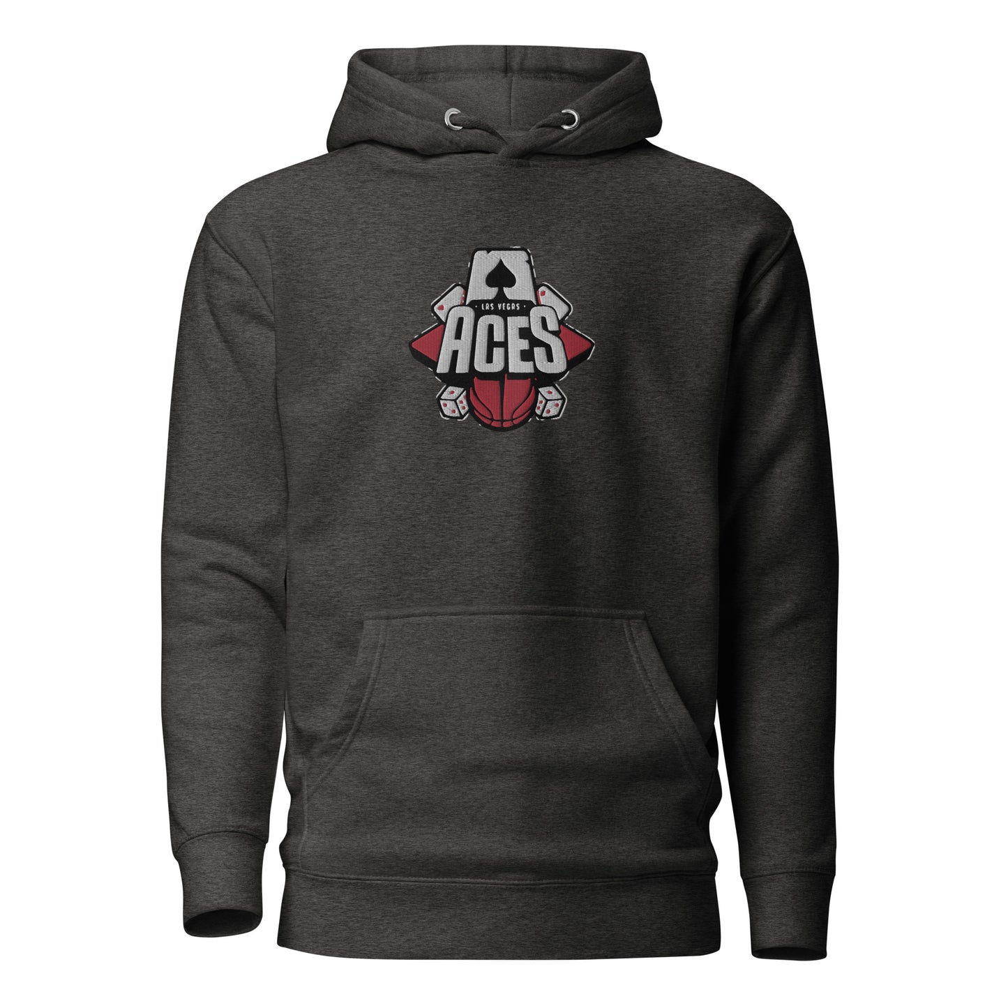 Retro Las Vegas Aces Embroidered Hoodie