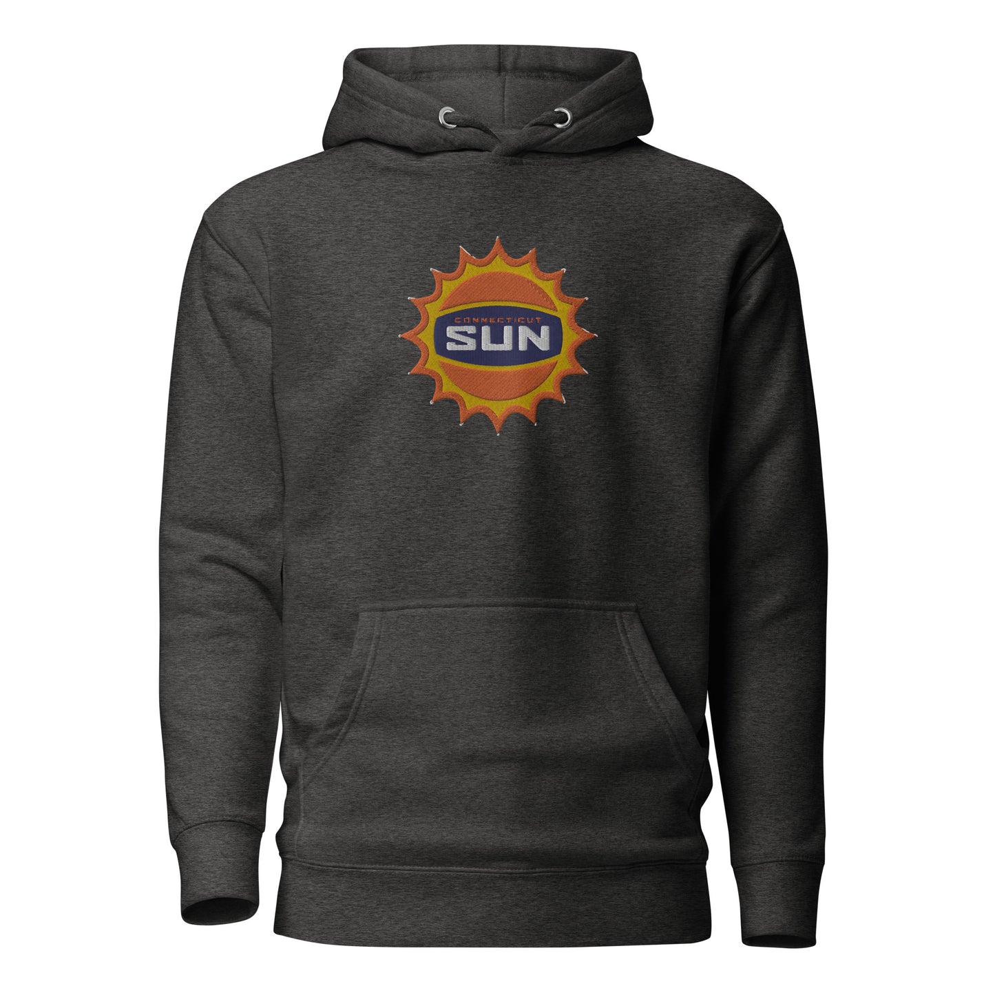 Retro Connecticut Sun Embroidered Hoodie V2