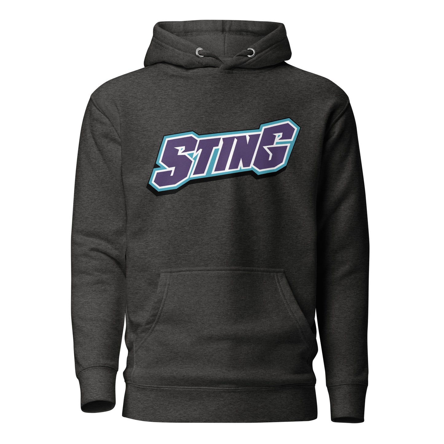 Retro Charlotte Sting Print Hoodie
