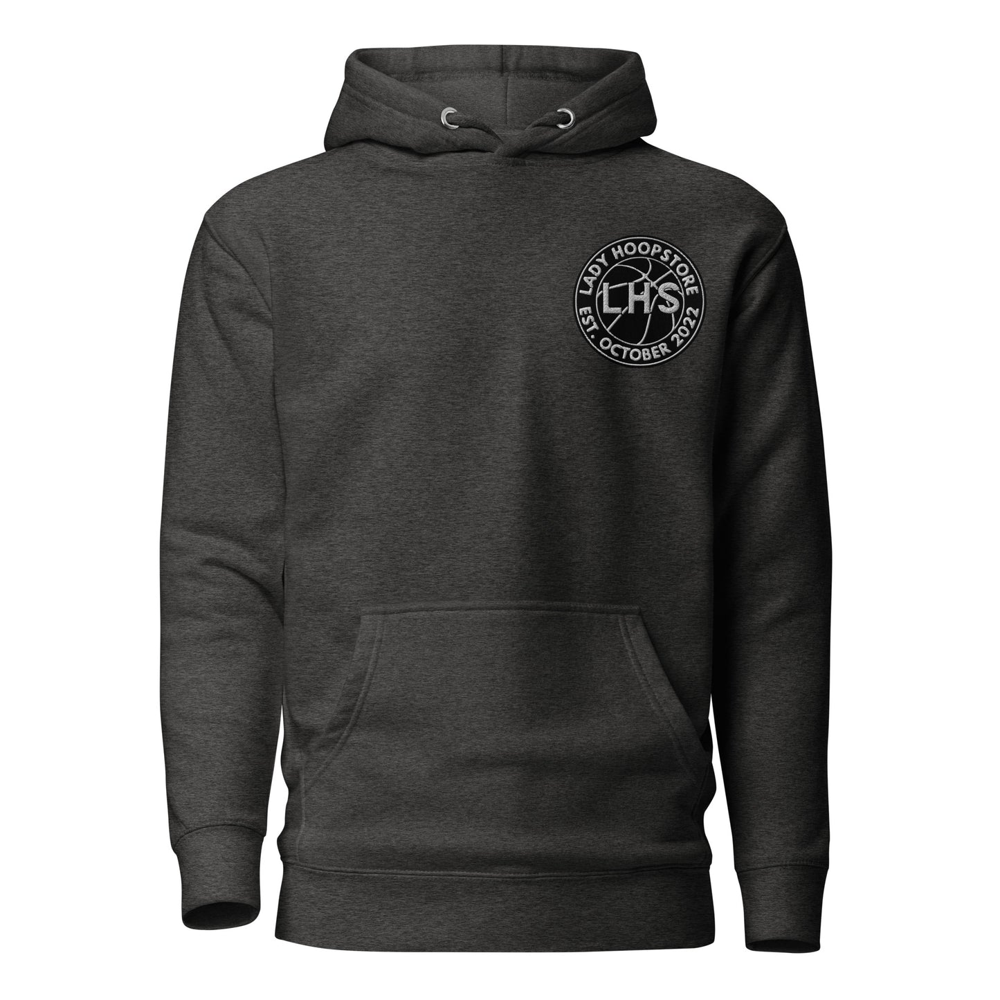 Official Black LHS Seal Embroidered Hoodie