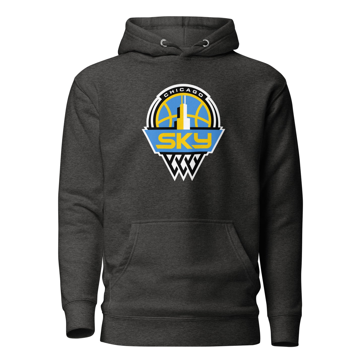 Retro Chicago Sky Print Hoodie V2