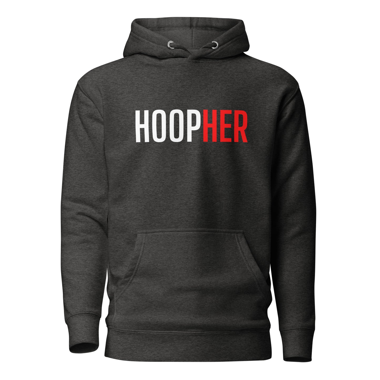 "HOOPHER" Print Hoodie V6