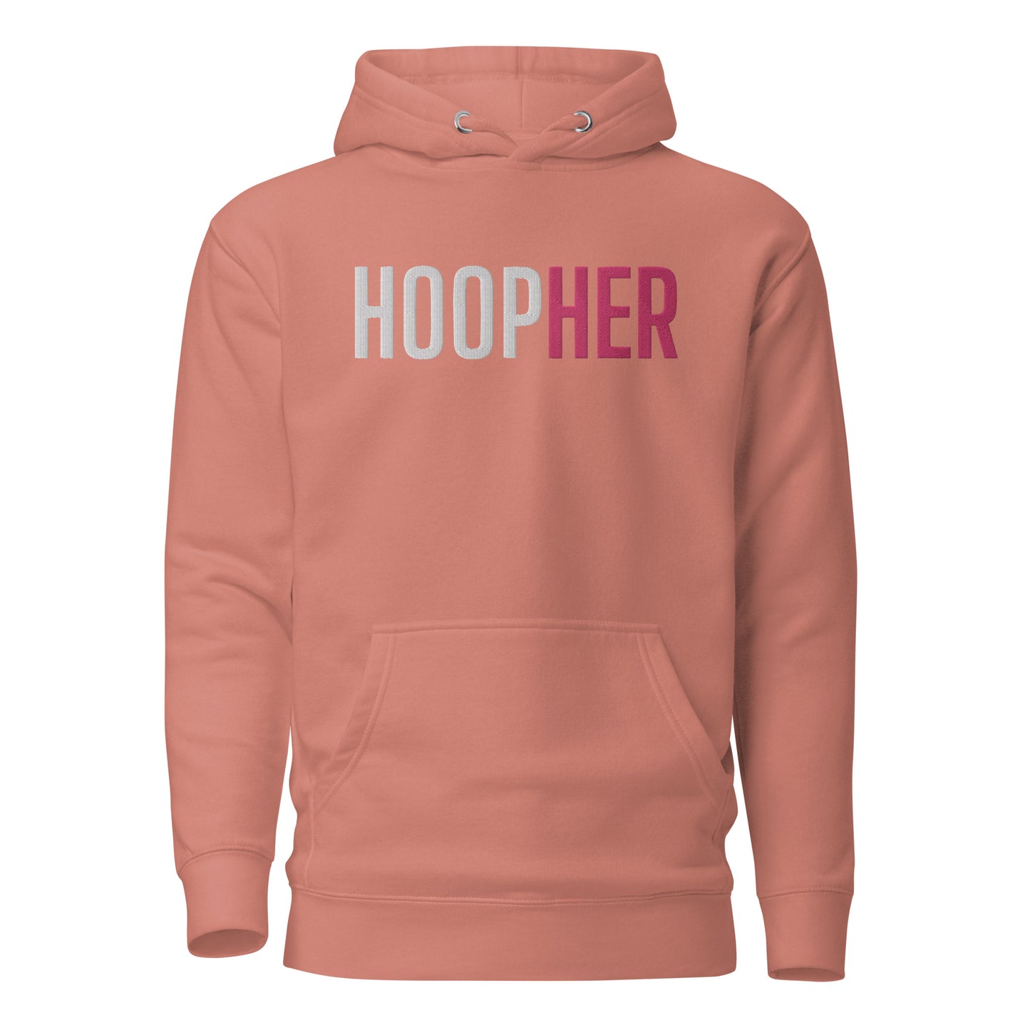 "HOOPHER" Embroidered Hoodie V4