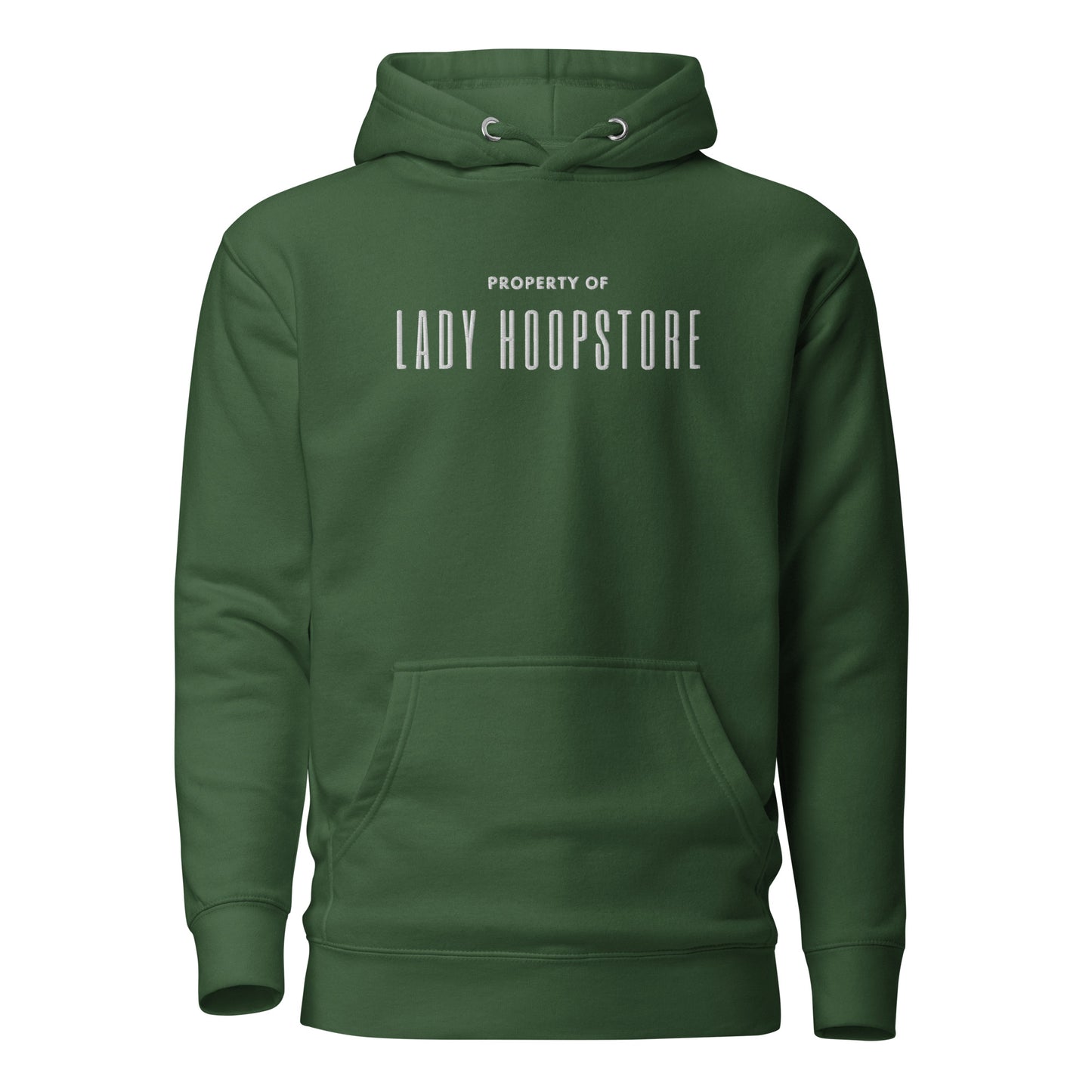 Property of Lady Hoopstore Embroidered Hoodie V1