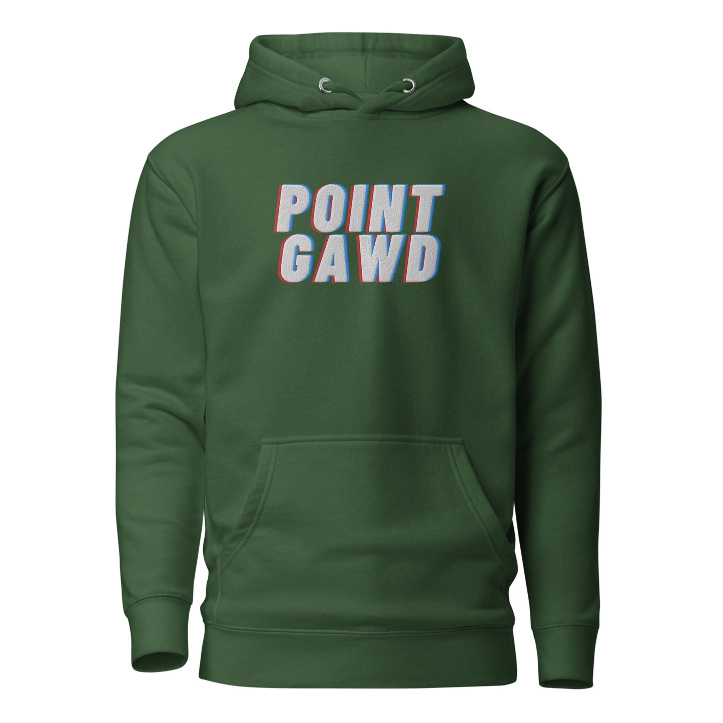 "Point Gawd" Embroidered Hoodie V2