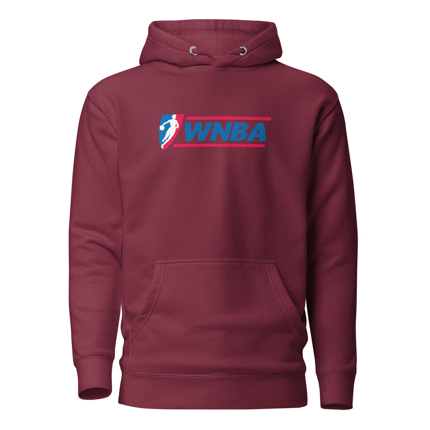Retro WNBA Logo Embroidered Hoodie V2
