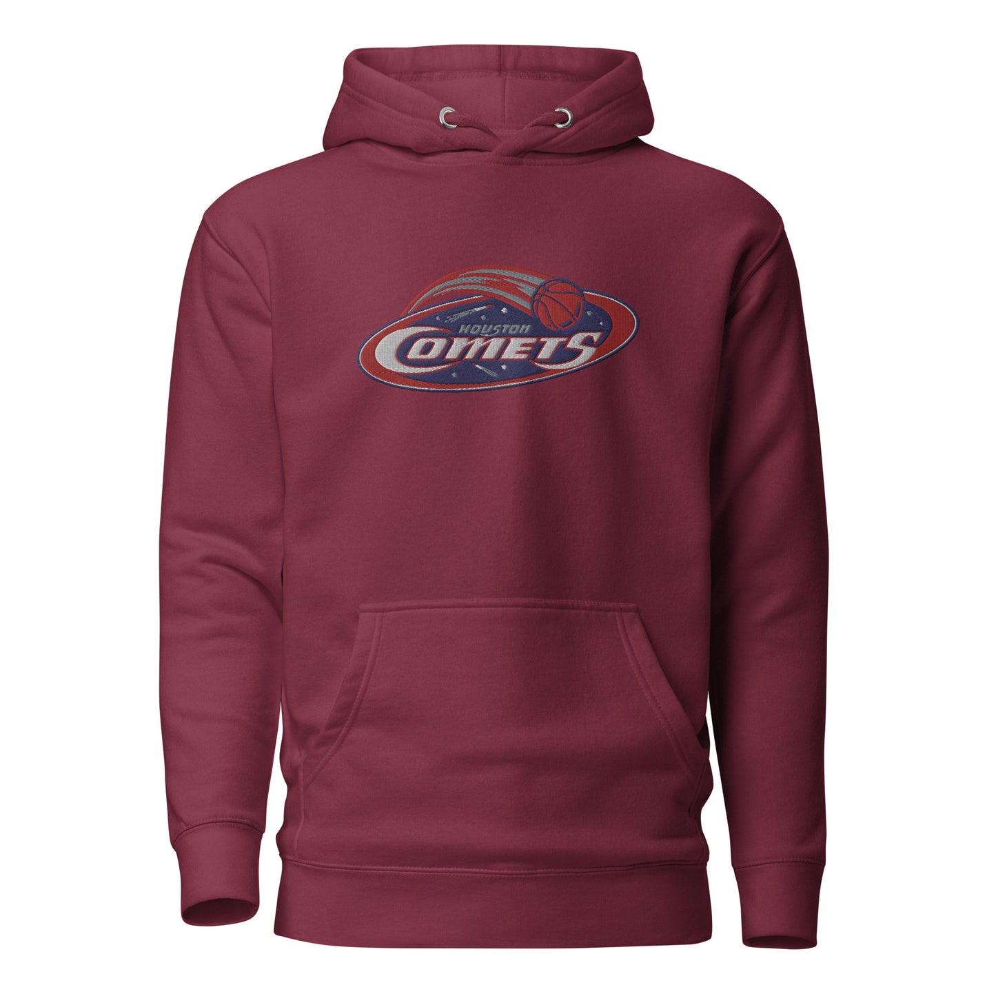 Retro Houston Comets 4x Championship Embroidered Hoodie