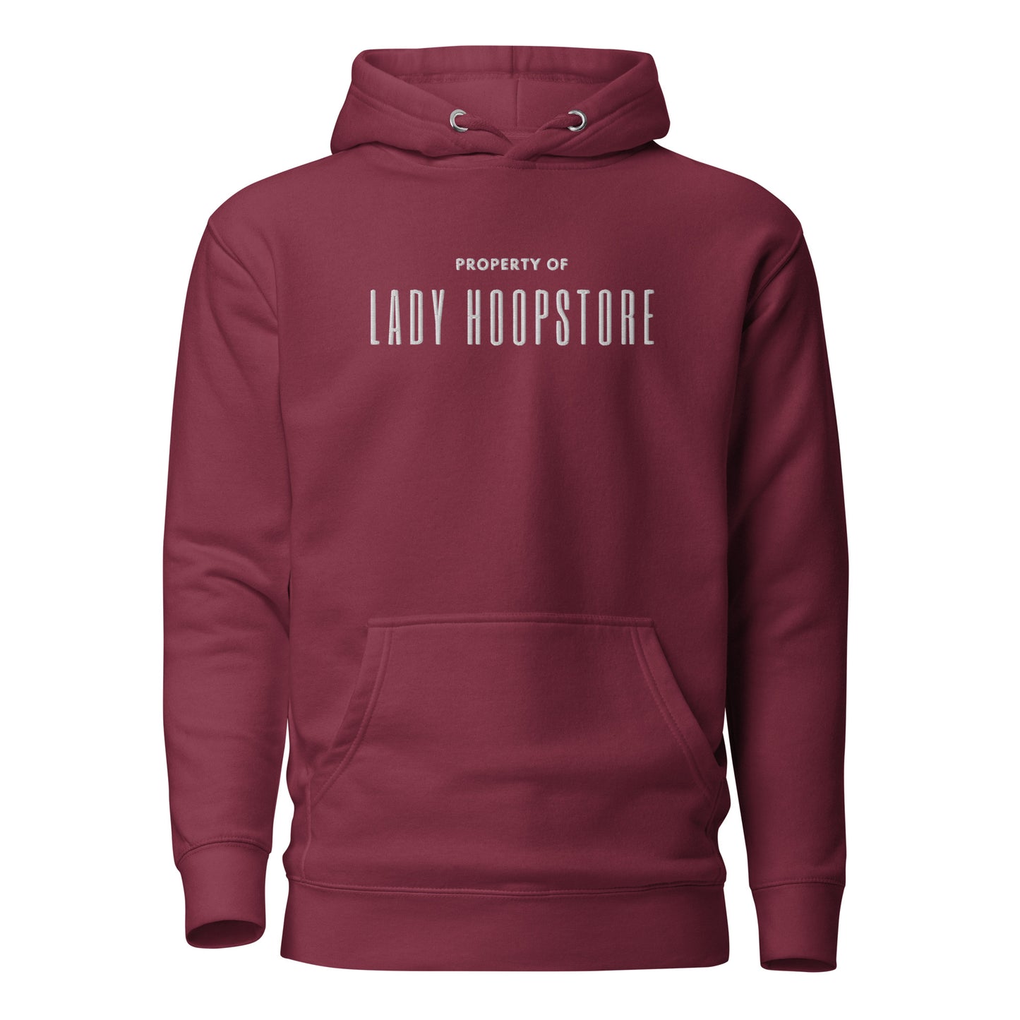 Property of Lady Hoopstore Embroidered Hoodie V1