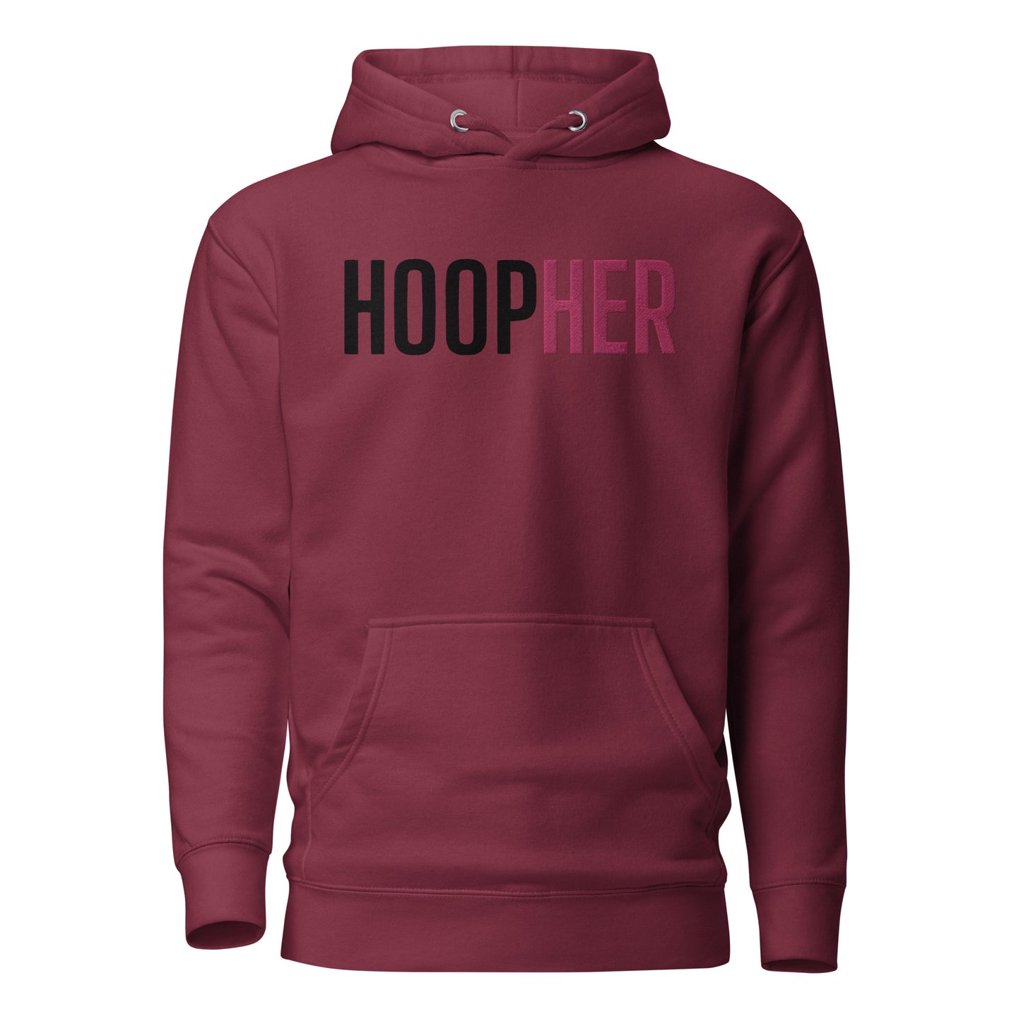 "HOOPHER" Embroidered Hoodie V1
