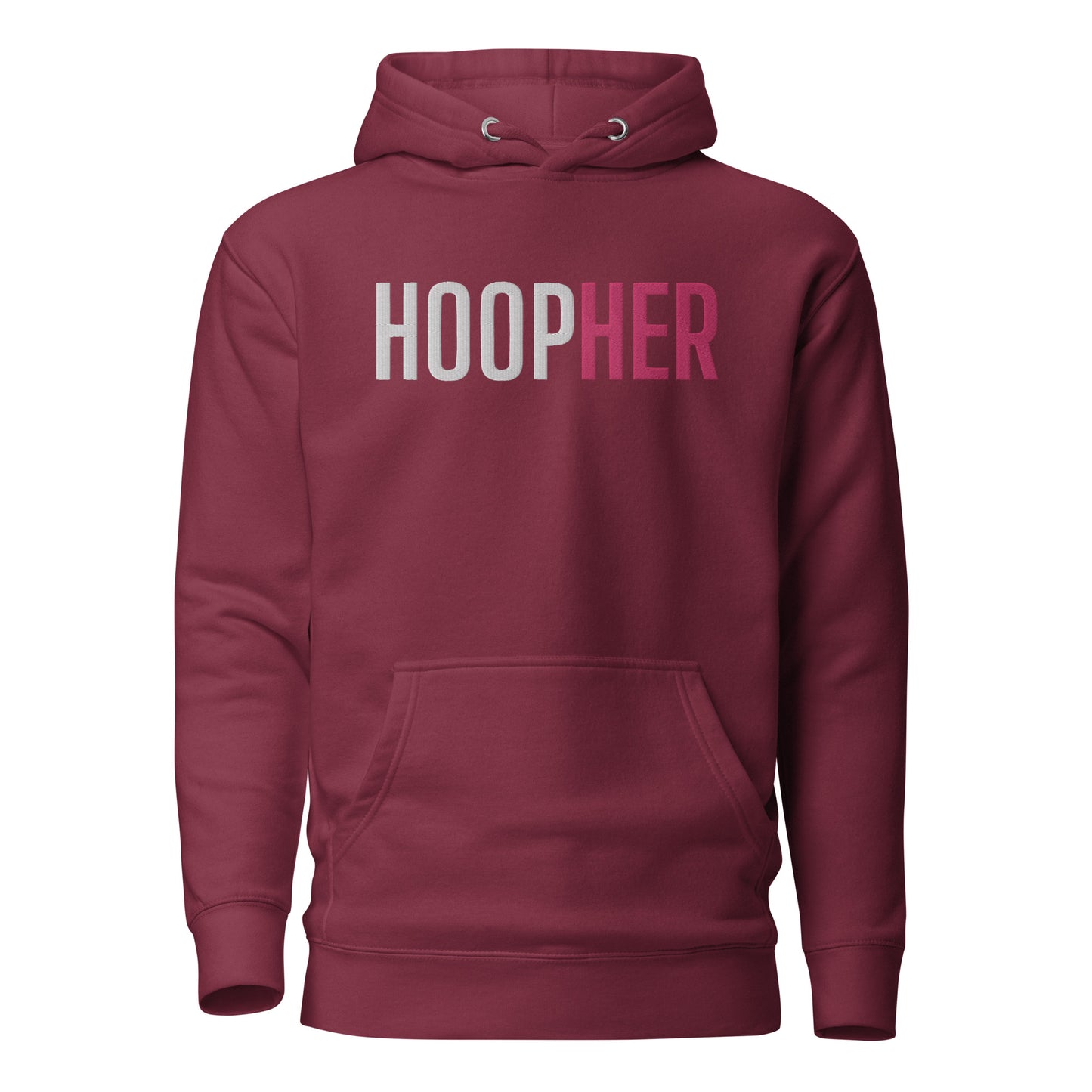 "HOOPHER" Embroidered Hoodie V4