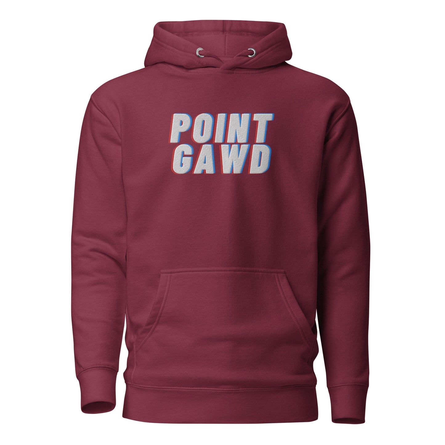 "Point Gawd" Embroidered Hoodie V2