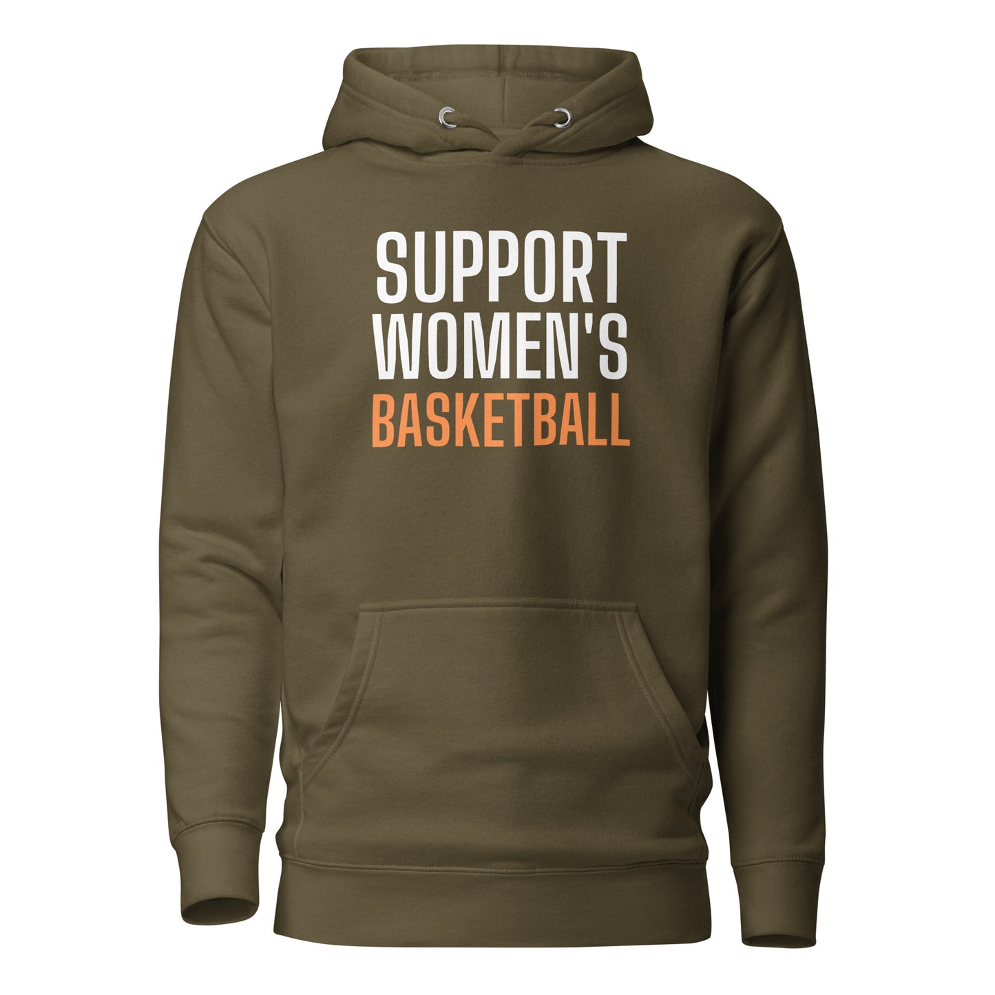 SUPPORT WOMEN'S BASKETBALL Print Hoodie V2