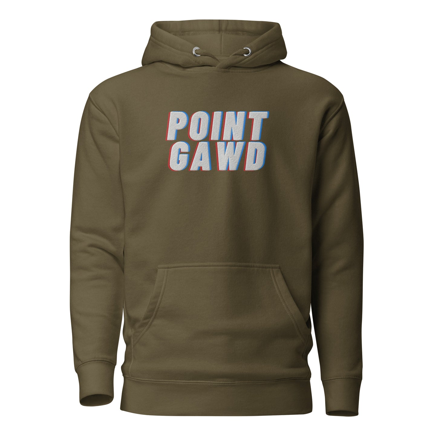 "Point Gawd" Embroidered Hoodie V2