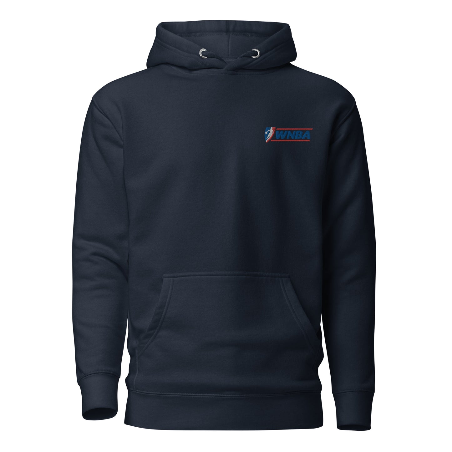 Retro WNBA Logo Embroidered Hoodie V3