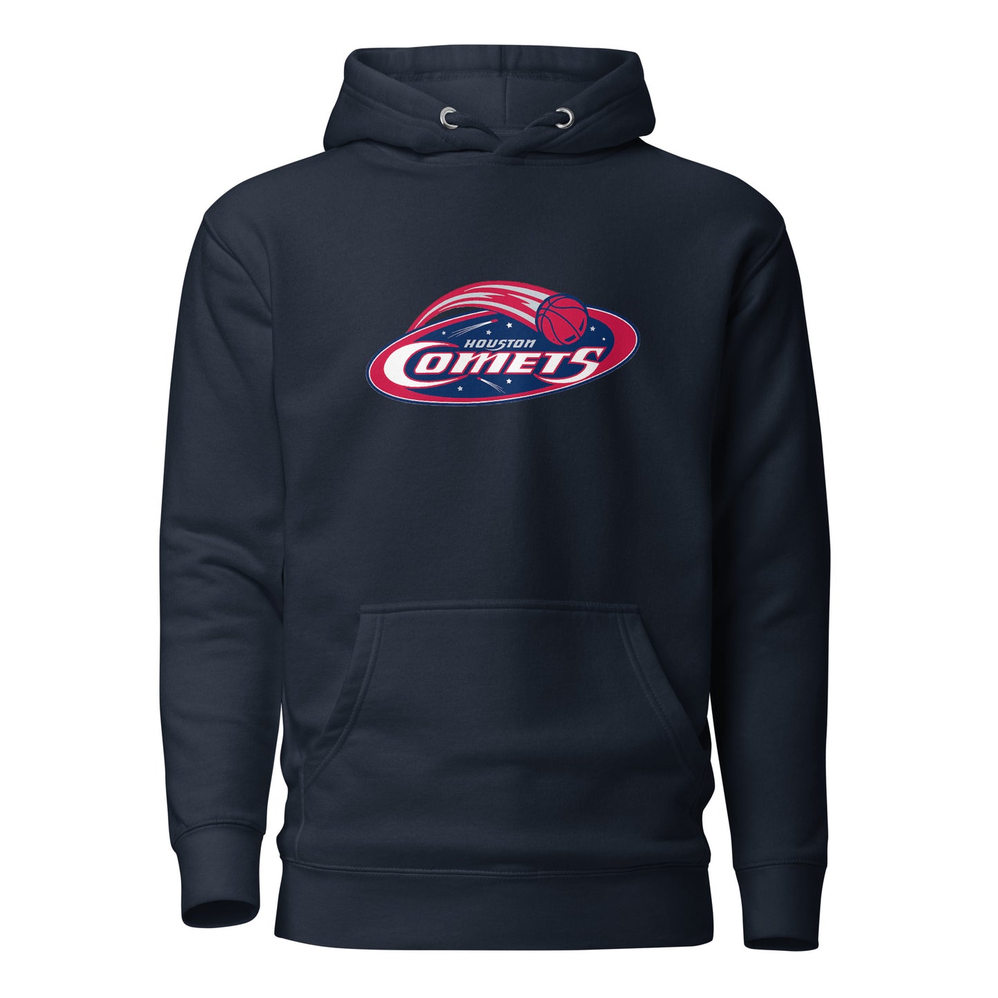 Retro Houston Comets 4x Championship Print Hoodie