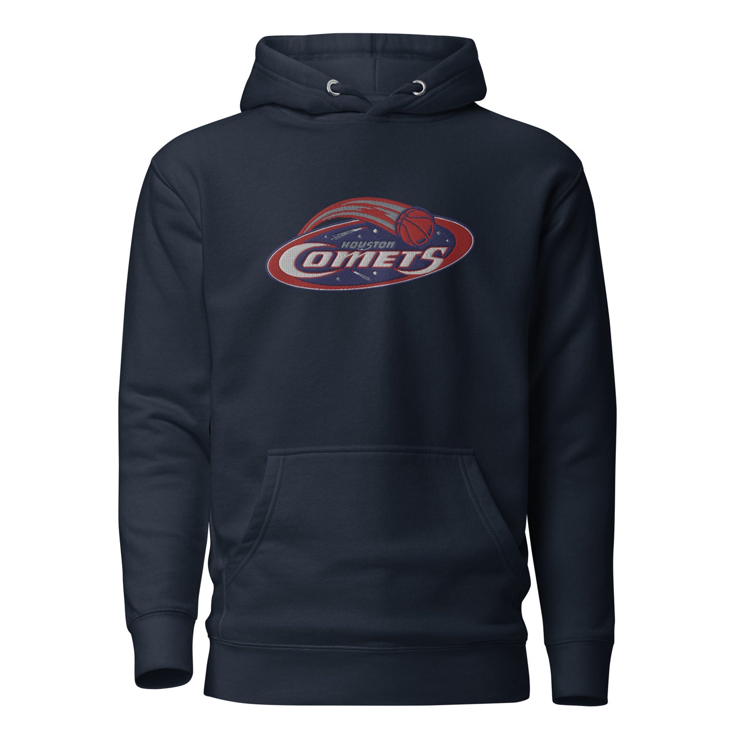 Retro Houston Comets 4x Championship Embroidered Hoodie
