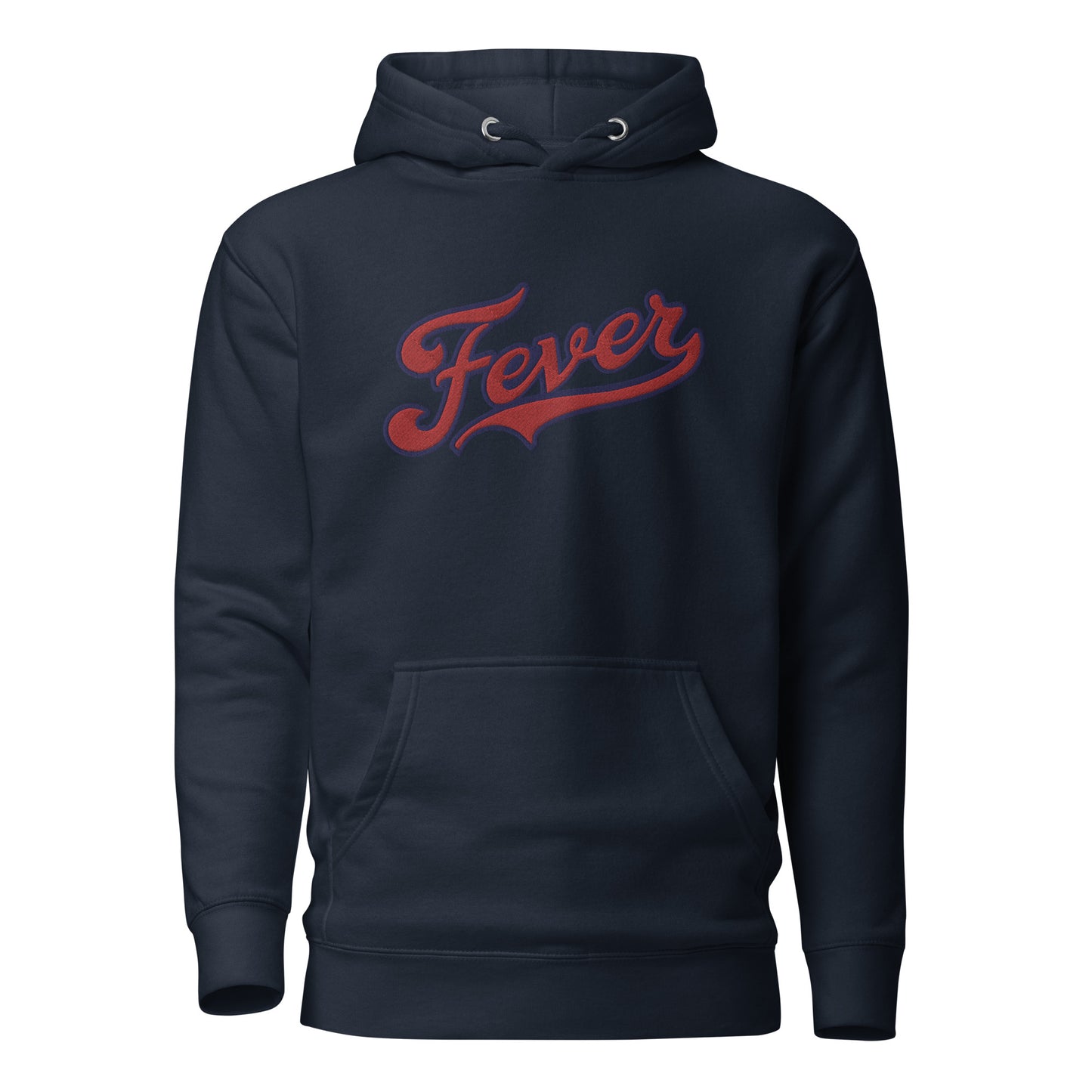 Indiana Fever Calligraphy Embroidered Hoodie