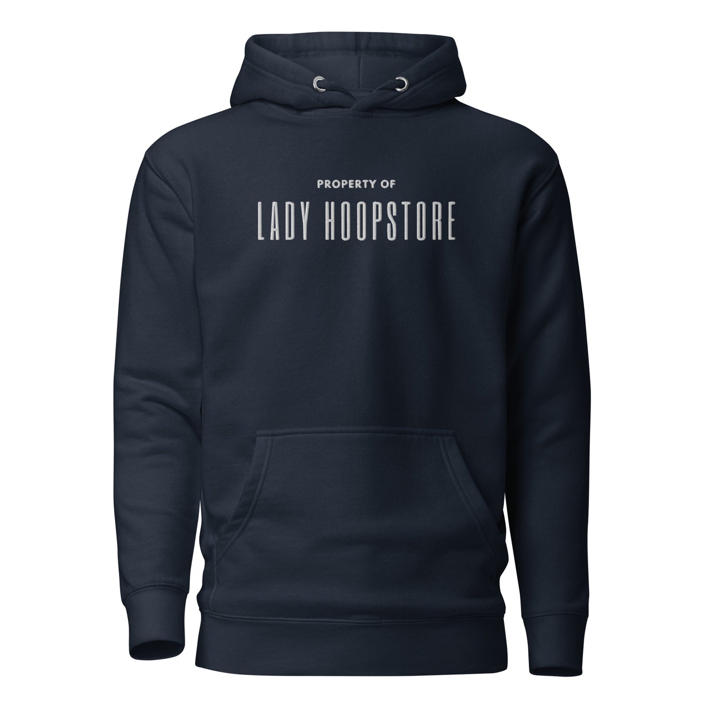 Property of Lady Hoopstore Embroidered Hoodie V1