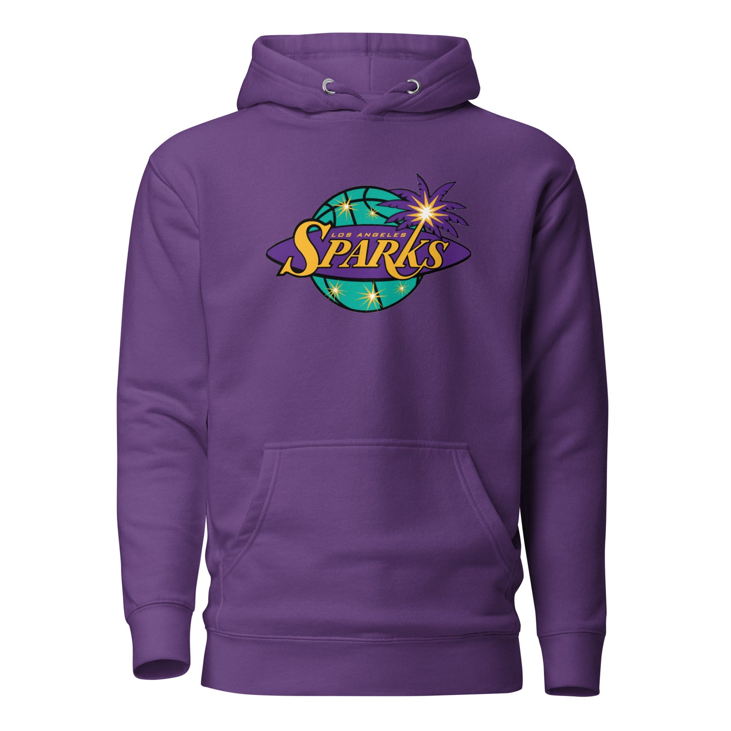 Retro LA Sparks Print Hoodie V2