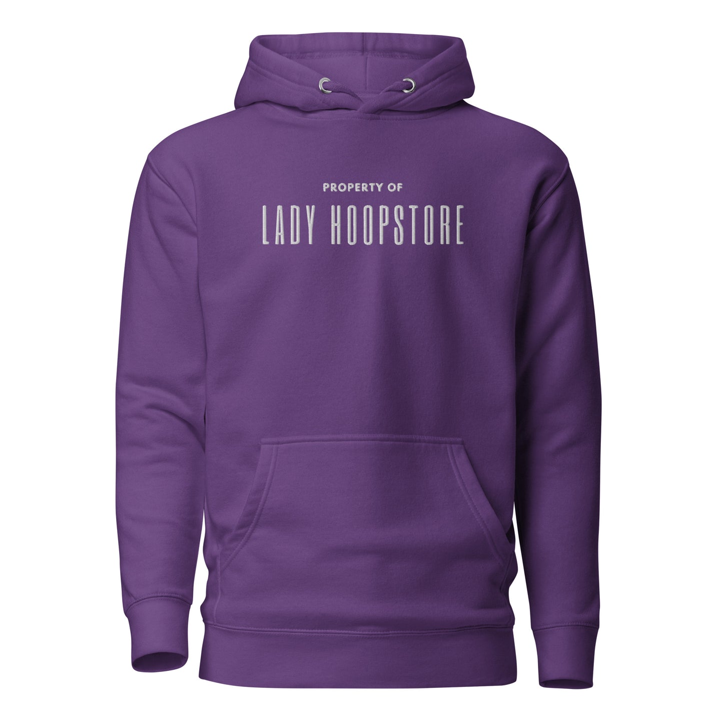 Property of Lady Hoopstore Embroidered Hoodie V1