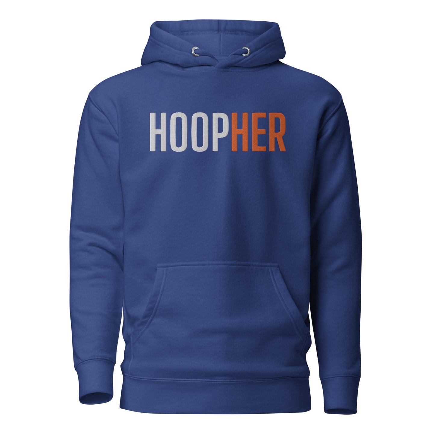 "HOOPHER" Embroidered Hoodie V5